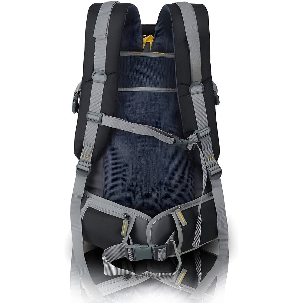 TZ SMART 45L Stylish Water-Resistant Mountain Rucksack | Large Hiking, Trekking & Camping Backpack for Men & Women | Travel Bag