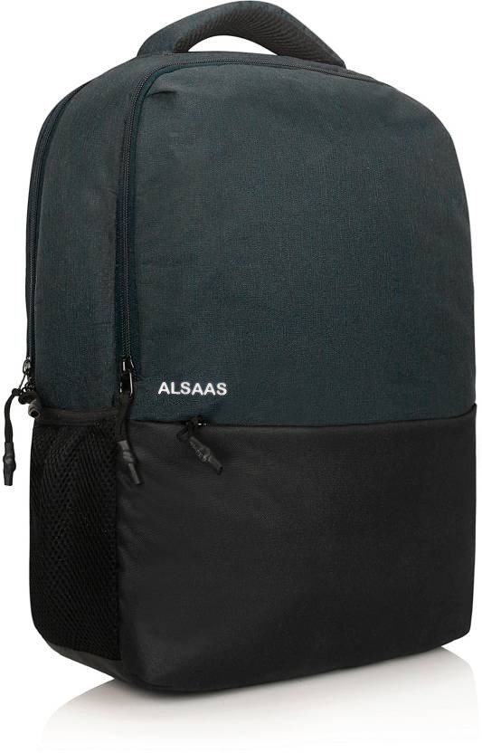 TZ SMART 30L Professional Laptop Backpack – Minimalist Anti-Theft Business Bag – Water-Resistant Office & Travel Backpack for Men & Women (Fits 15.6" Laptop, Black/Grey)