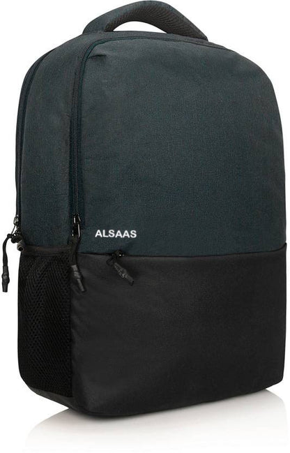 TZ SMART 30L Professional Laptop Backpack – Minimalist Anti-Theft Business Bag – Water-Resistant Office & Travel Backpack for Men & Women (Fits 15.6" Laptop, Black/Grey)