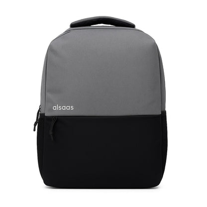 TZ SMART 30L Professional Laptop Backpack – Minimalist Anti-Theft Business Bag – Water-Resistant Office & Travel Backpack for Men & Women (Fits 15.6" Laptop, Black/Grey)