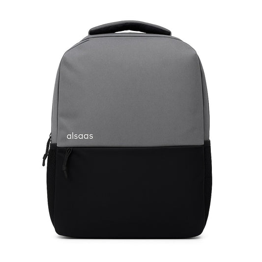 TZ SMART 30L Professional Laptop Backpack – Minimalist Anti-Theft Business Bag – Water-Resistant Office & Travel Backpack for Men & Women (Fits 15.6" Laptop, Black/Grey)