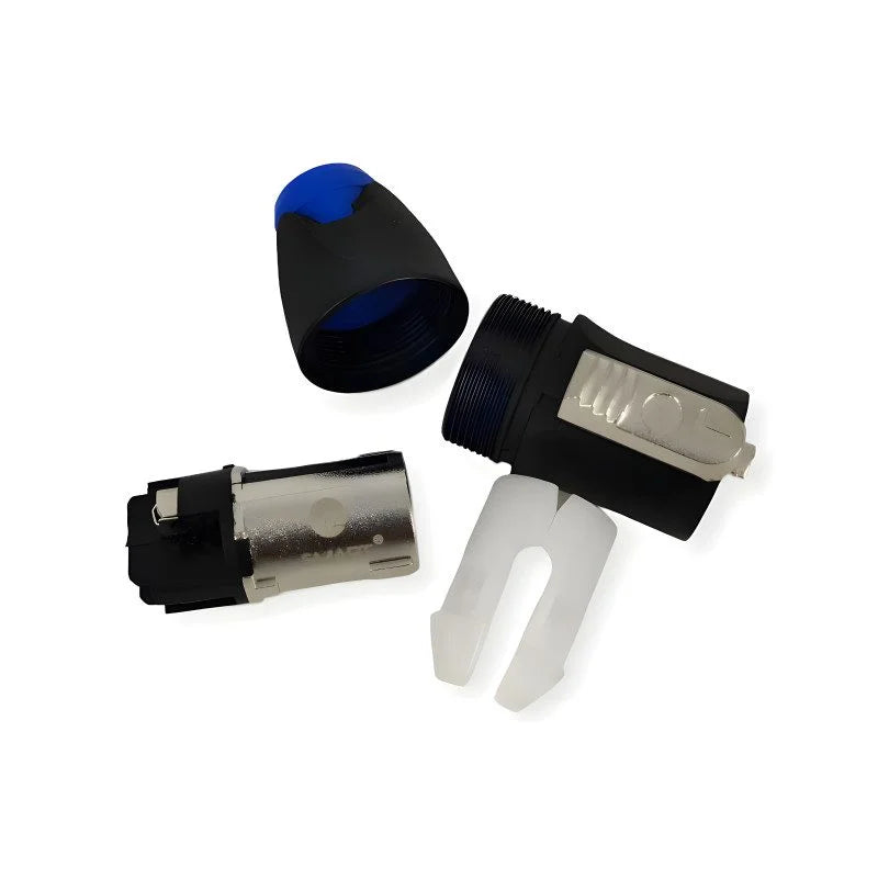 250V 20A 4 Pole Speakon Male Cable Connector with Metal Insert Speakon