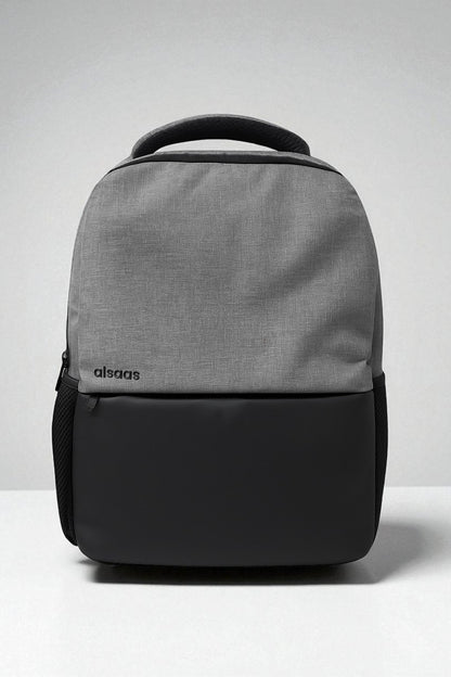 TZ SMART 30L Professional Laptop Backpack – Minimalist Anti-Theft Business Bag – Water-Resistant Office & Travel Backpack for Men & Women (Fits 15.6" Laptop, Black/Grey)
