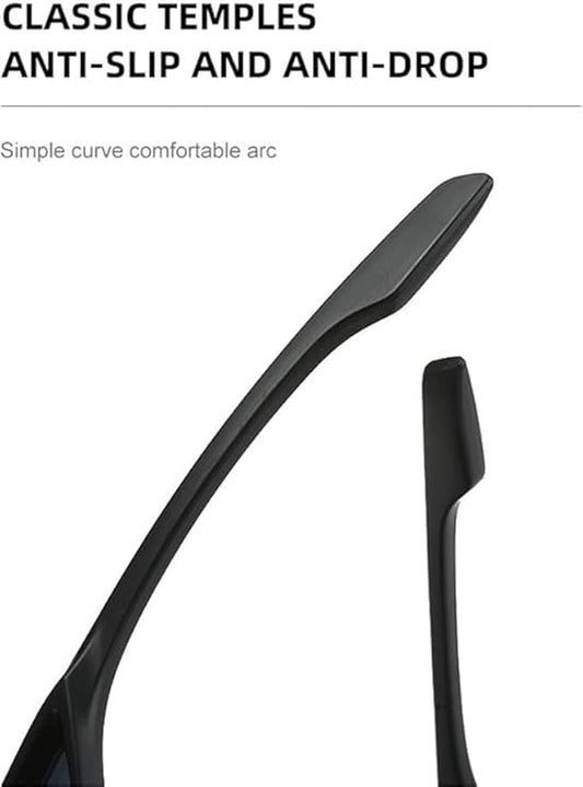 Futuristic Geometric Sunglasses – Unisex UV400 Eyewear in Black, Grey, Green & White