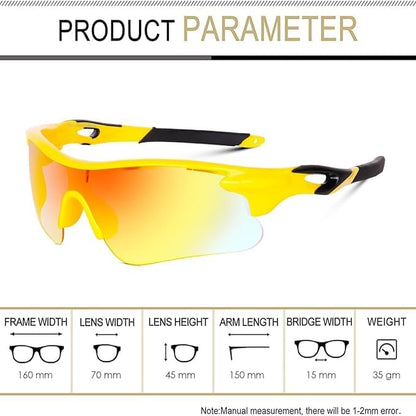 TZ SMART UV Protected Sports Cycling Sunglasses for Men & Women