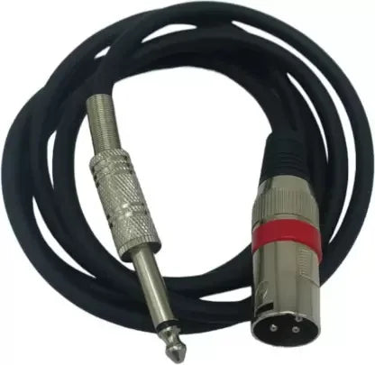 TZ SMART Male XLR to 6.35mm Mono Jack Cable – High-Quality Sound Transmission