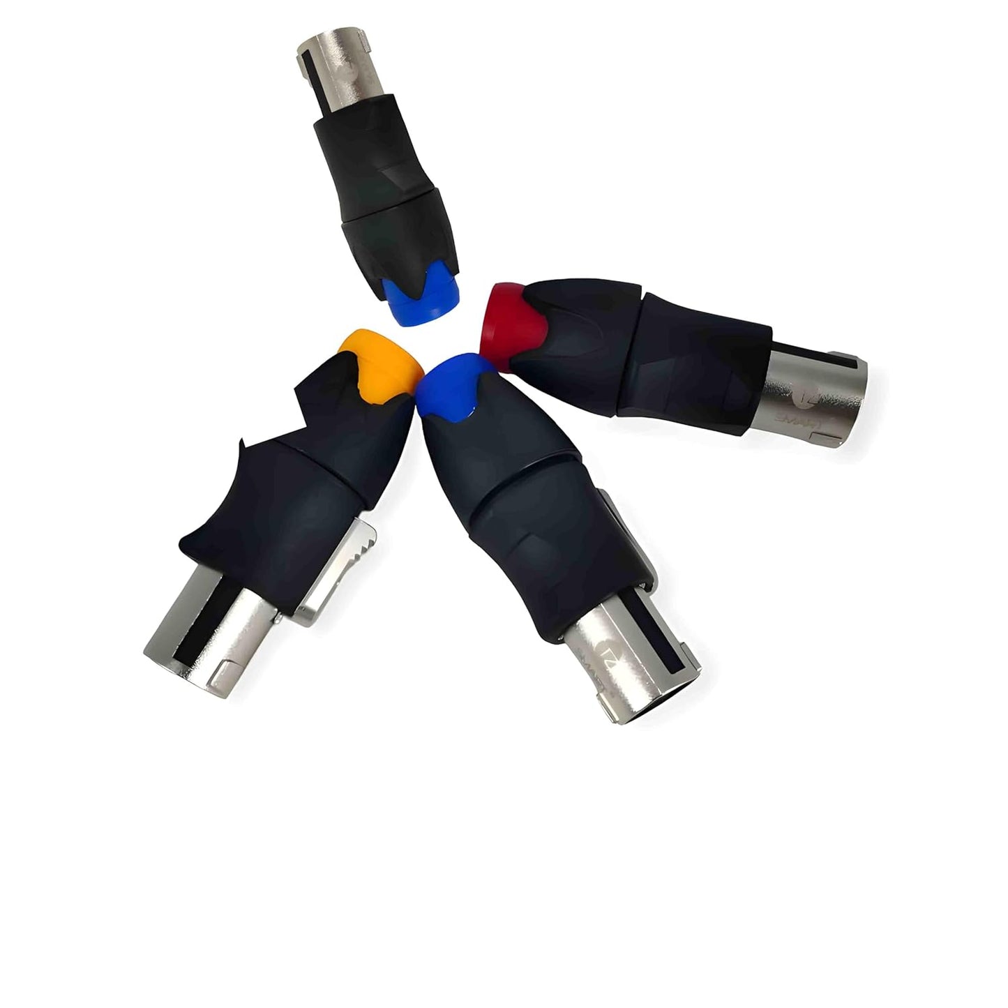 250V 20A 4 Pole Speakon Male Cable Connector with Metal Insert Speakon