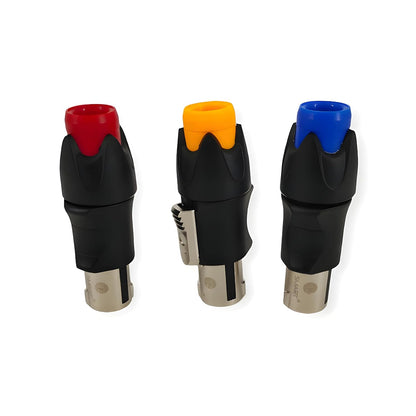250V 20A 4 Pole Speakon Male Cable Connector with Metal Insert Speakon