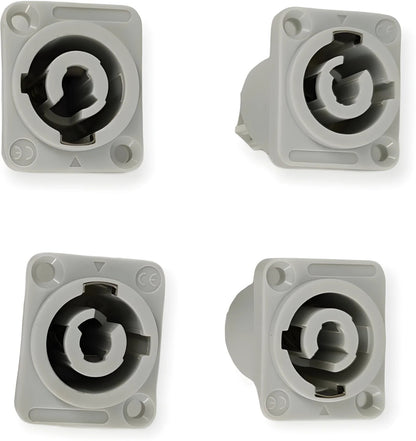 TZ Smart 3-Pin Power Socket Female – Durable and Secure Power Connector for LED & Stage Lighting Systems