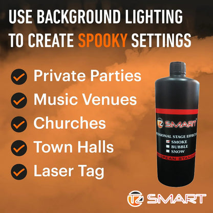 Chameli Fog Machine Liquid (1L) – High-Performance Fog Fluid for 400-1500W Machines.