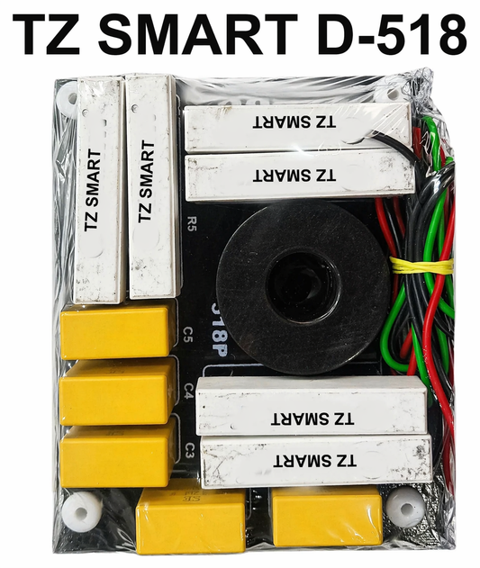 TZ SMART D-518 1-Way Passive Crossover Network 250W RMS | 1.5kHz Audio Filter Board | 4–8 Ohm Speaker Crossover
