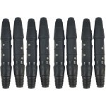 TZ SMART XLR 3-Pin Male/Female Connector – Premium Black Housing, 8-Pair Se