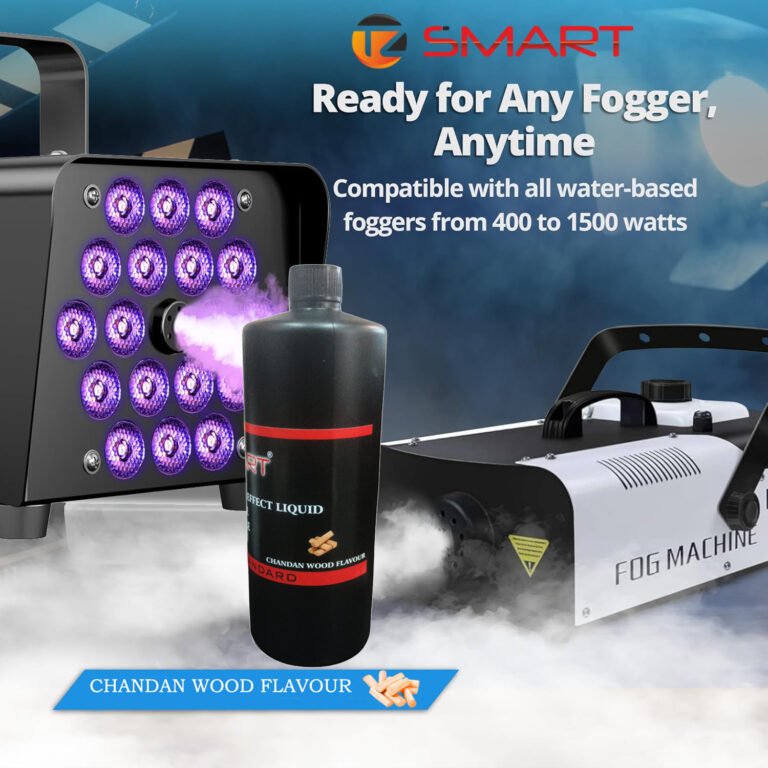 Chameli Fog Machine Liquid (1L) – High-Performance Fog Fluid for 400-1500W Machines.